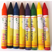 High Quality Non-Toxic Bright Color Wax Crayon China Supplier